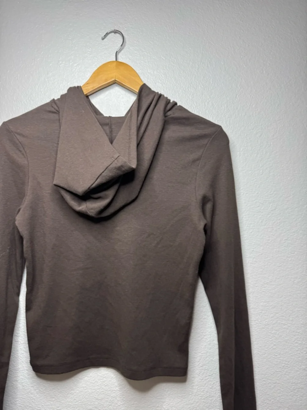 New wild fable Brown Long-Sleeve Hooded Top - Picture 13 of 16